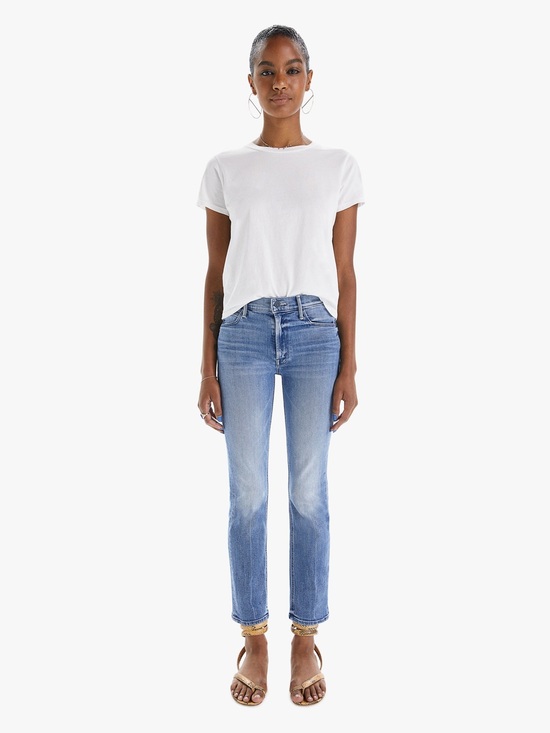 MOTHER Denim - MOTHER Mid Rise Dazzler Ankle Jeans